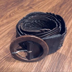 ANN TAYLOR | Brown Braided Belt | Sz. M
